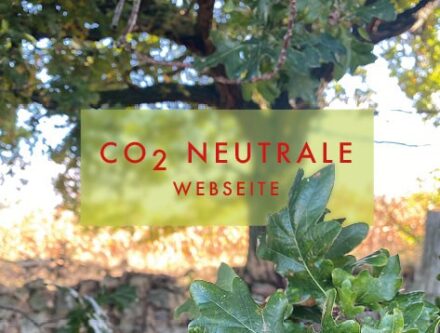 Co2 neutrale Webseite